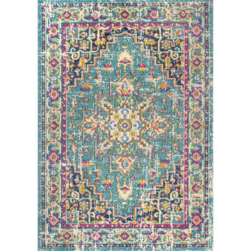 Brooklyn Geometric Medallion Area Rug